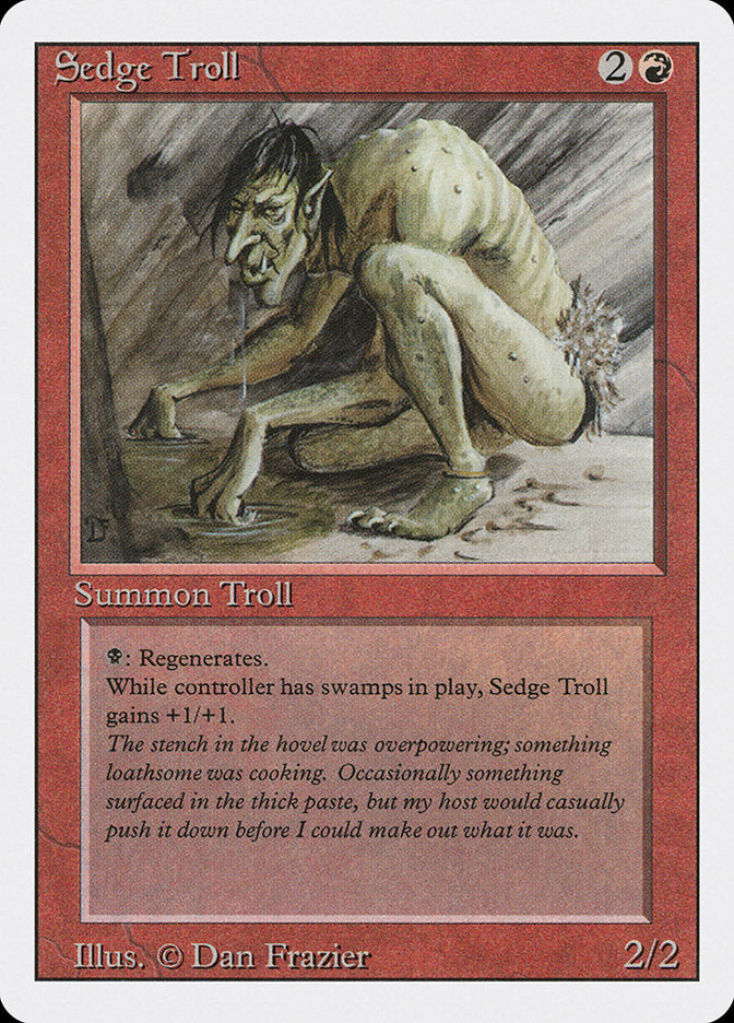 Sedge Troll [Revised Edition] | Card Merchant Takapuna