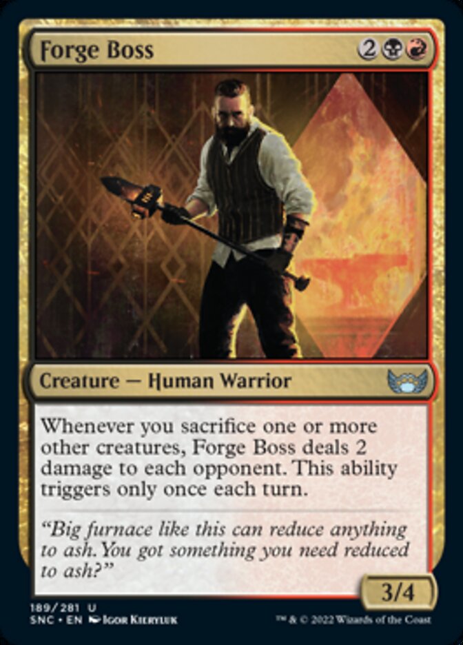 Forge Boss [Streets of New Capenna] | Card Merchant Takapuna