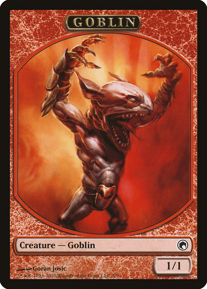 Goblin Token [Scars of Mirrodin Tokens] | Card Merchant Takapuna