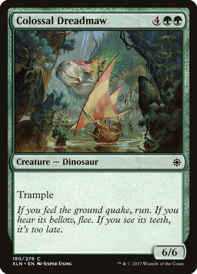 Colossal Dreadmaw [Ixalan] | Card Merchant Takapuna