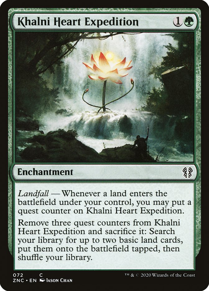 Khalni Heart Expedition [Zendikar Rising Commander] | Card Merchant Takapuna