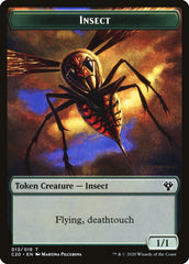 Spirit // Insect (013) Double-Sided Token [Commander 2020 Tokens] | Card Merchant Takapuna