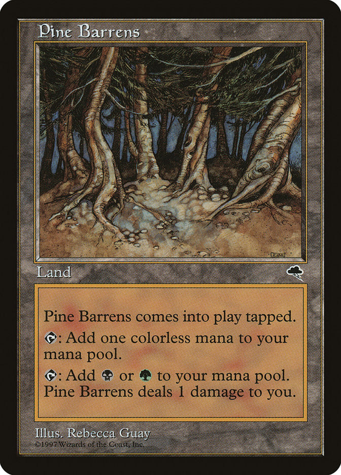 Pine Barrens [Tempest] | Card Merchant Takapuna