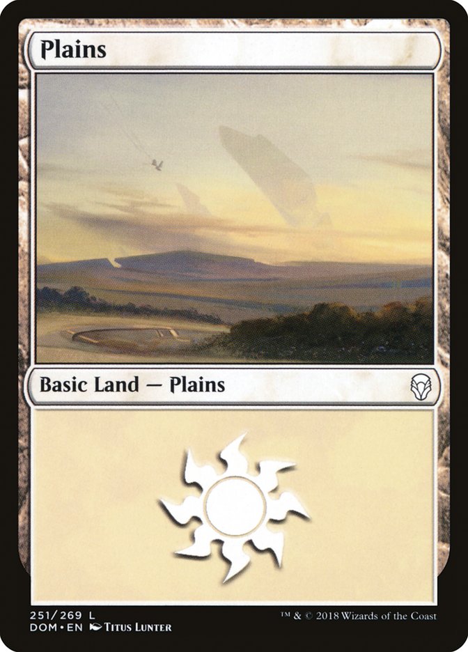 Plains (251) [Dominaria] | Card Merchant Takapuna