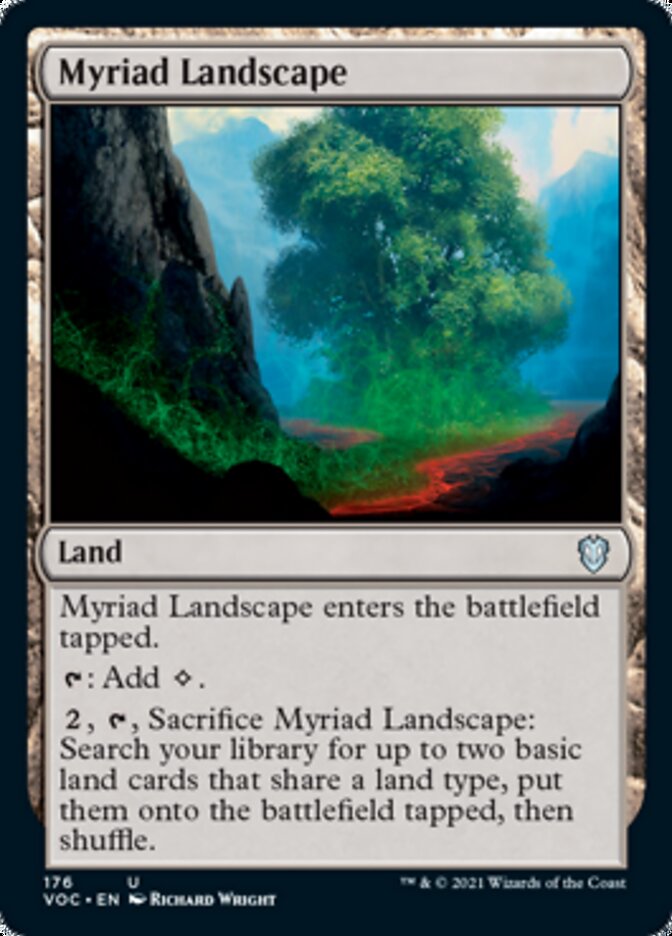 Myriad Landscape [Innistrad: Crimson Vow Commander] | Card Merchant Takapuna