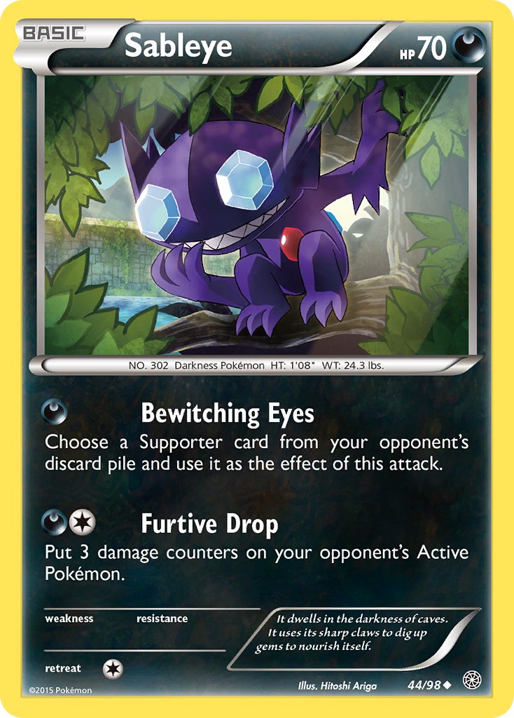 Sableye (44/98) [XY: Ancient Origins] | Card Merchant Takapuna