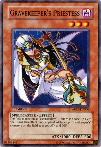 Gravekeeper's Priestess [ABPF-EN000] Super Rare | Card Merchant Takapuna