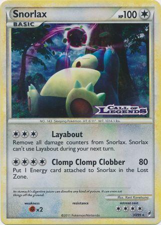 Snorlax (33/95) (Prerelease Promo) [Nintendo: Black Star Promos] | Card Merchant Takapuna