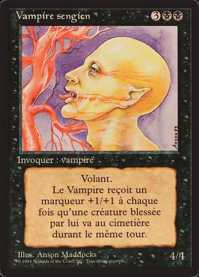 Sengir Vampire [Foreign Black Border] | Card Merchant Takapuna