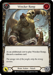 Wrecker Romp (Red) [U-WTR029] (Welcome to Rathe Unlimited)  Unlimited Normal | Card Merchant Takapuna