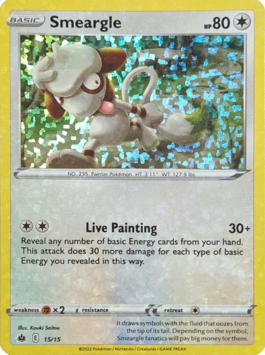 Smeargle (15/15) [McDonald's Promos: Match Battle] | Card Merchant Takapuna