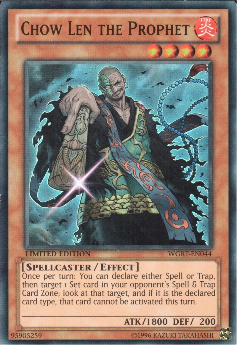 Chow Len the Prophet [WGRT-EN044] Super Rare | Card Merchant Takapuna