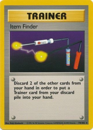 Item Finder (74/102) [Base Set Unlimited] | Card Merchant Takapuna