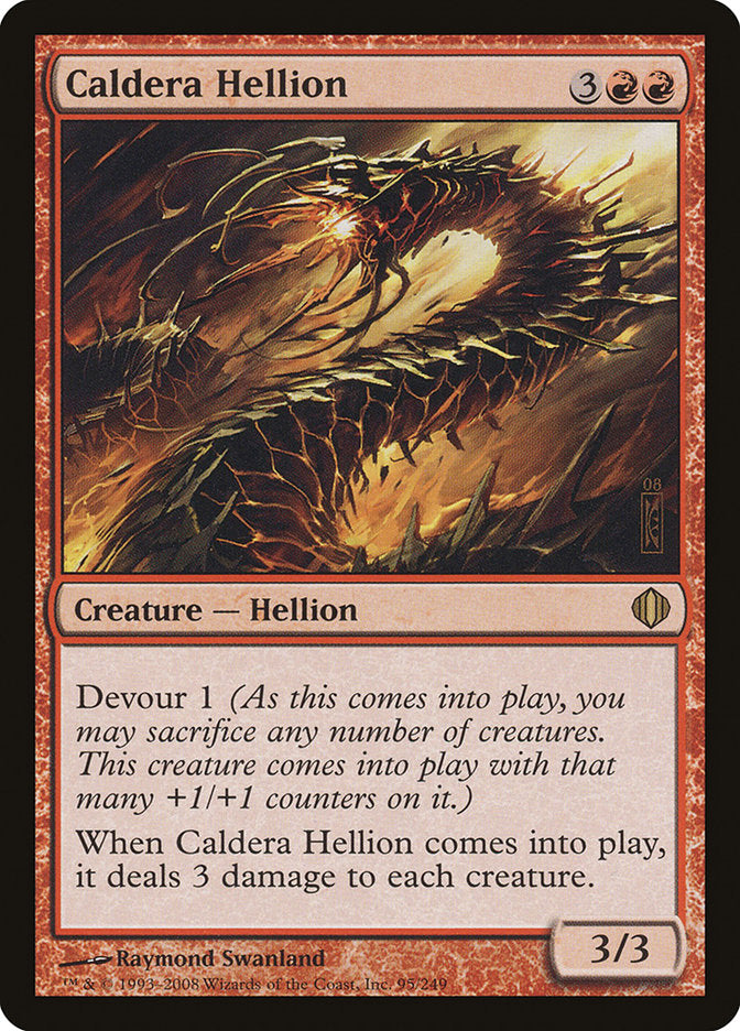 Caldera Hellion [Shards of Alara] | Card Merchant Takapuna