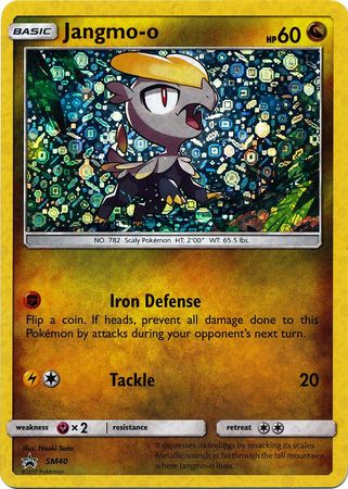 Jangmo o (SM40) (General Mills Promo) [Sun & Moon: Black Star Promos] | Card Merchant Takapuna