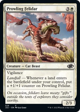 Prowling Felidar [Jumpstart 2022] | Card Merchant Takapuna