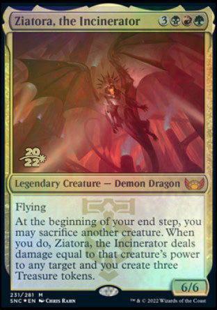 Ziatora, the Incinerator [Streets of New Capenna Prerelease Promos] | Card Merchant Takapuna