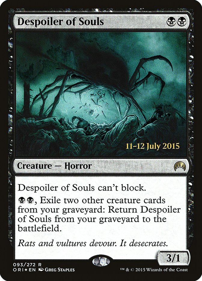 Despoiler of Souls [Magic Origins Prerelease Promos] | Card Merchant Takapuna