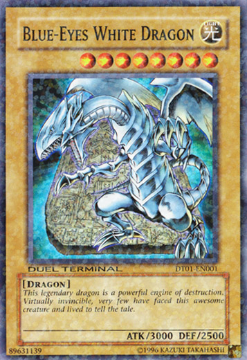 Blue-Eyes White Dragon [DT01-EN001] Super Rare | Card Merchant Takapuna