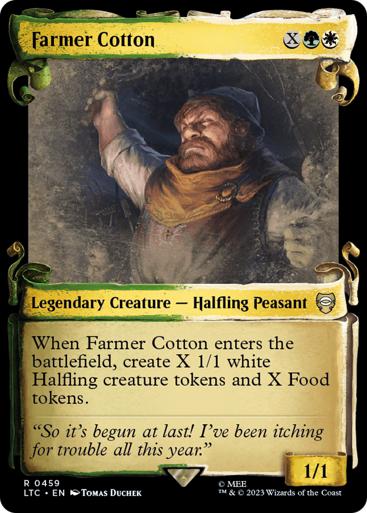 Farmer Cotton [The Lord of the Rings: Tales of Middle-Earth Commander Showcase Scrolls] | Card Merchant Takapuna