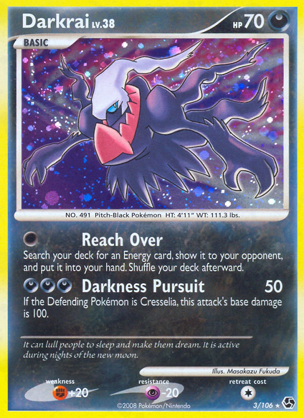 Darkrai (3/106) [Diamond & Pearl: Great Encounters] | Card Merchant Takapuna