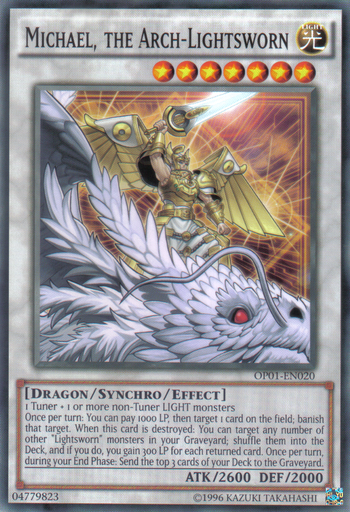 Michael, the Arch-Lightsworn [OP01-EN020] Common | Card Merchant Takapuna