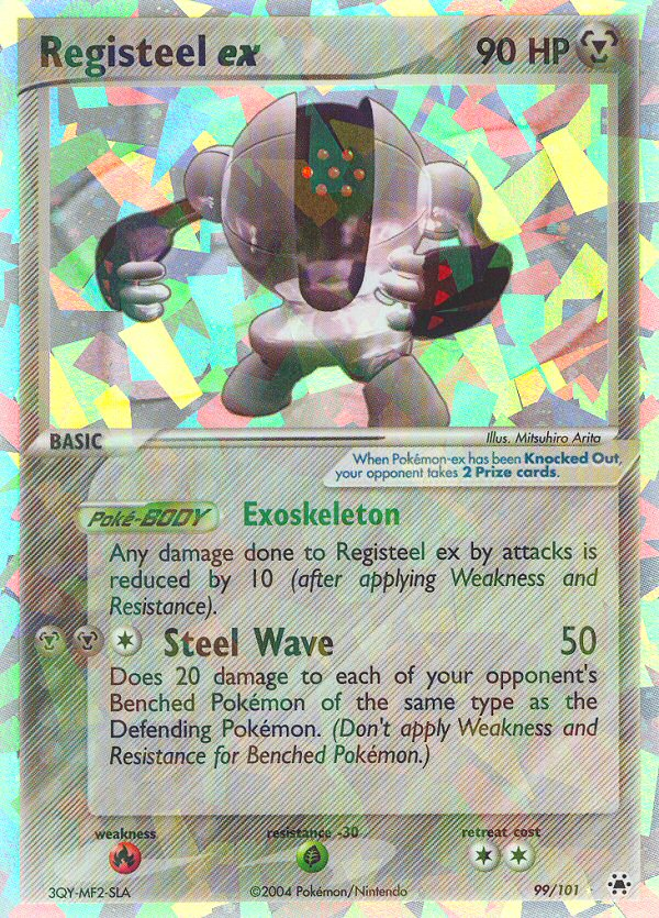 Registeel ex (99/101) [EX: Hidden Legends] | Card Merchant Takapuna