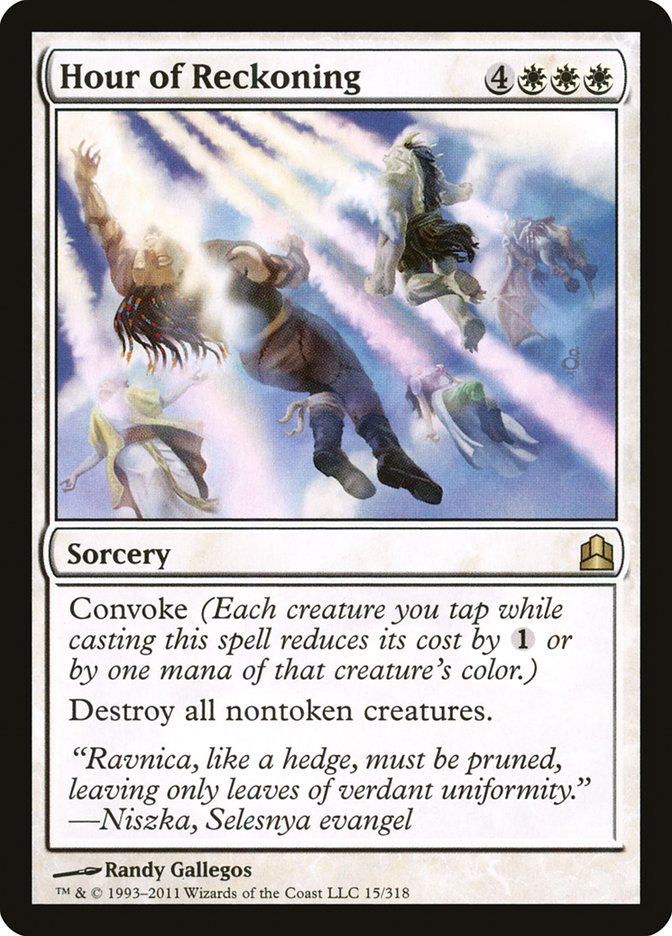 Hour of Reckoning [Commander 2011] | Card Merchant Takapuna