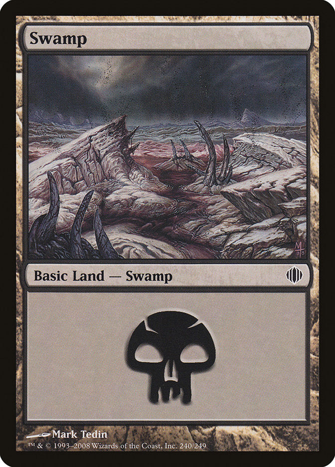 Swamp (240) [Shards of Alara] | Card Merchant Takapuna