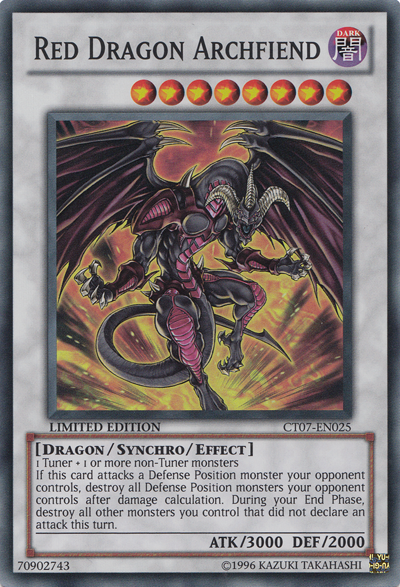 Red Dragon Archfiend [CT07-EN025] Super Rare | Card Merchant Takapuna