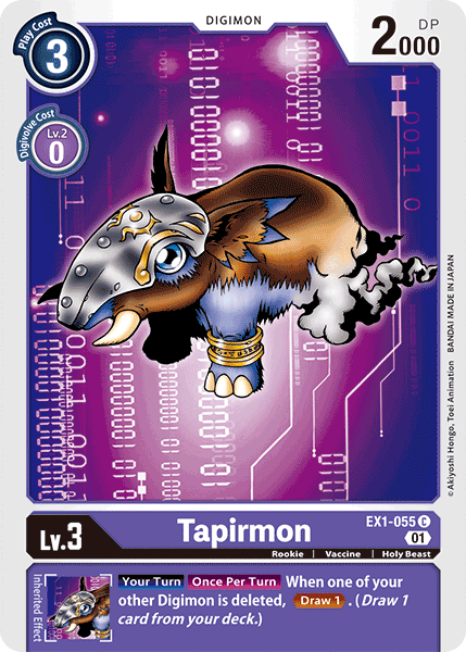 Tapirmon [EX1-055] [Classic Collection] | Card Merchant Takapuna