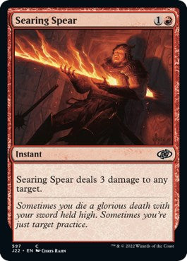 Searing Spear [Jumpstart 2022] | Card Merchant Takapuna