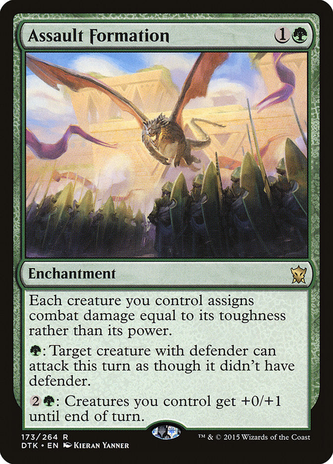 Assault Formation [Dragons of Tarkir] | Card Merchant Takapuna