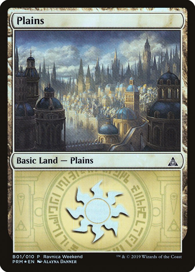 Plains (B01) [Ravnica Allegiance Guild Kit] | Card Merchant Takapuna