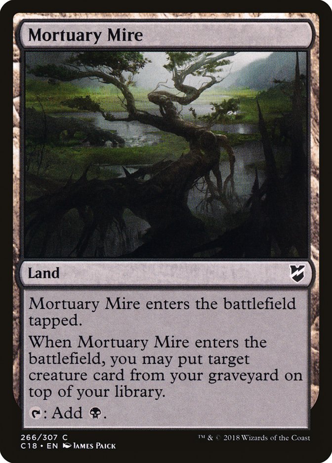 Mortuary Mire [Commander 2018] | Card Merchant Takapuna