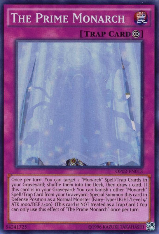 The Prime Monarch [OP02-EN013] Super Rare | Card Merchant Takapuna