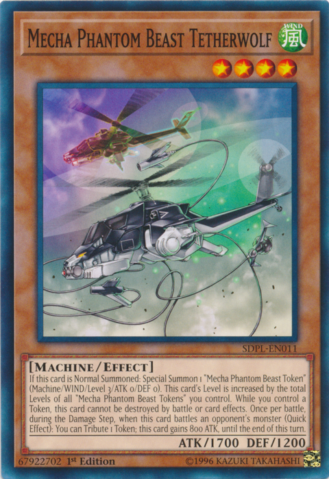 Mecha Phantom Beast Tetherwolf [SDPL-EN011] Common | Card Merchant Takapuna