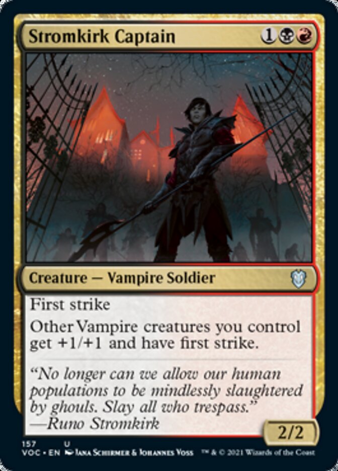 Stromkirk Captain [Innistrad: Crimson Vow Commander] | Card Merchant Takapuna