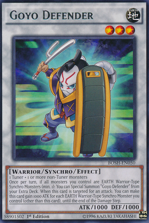 Goyo Defender [BOSH-EN050] Rare | Card Merchant Takapuna