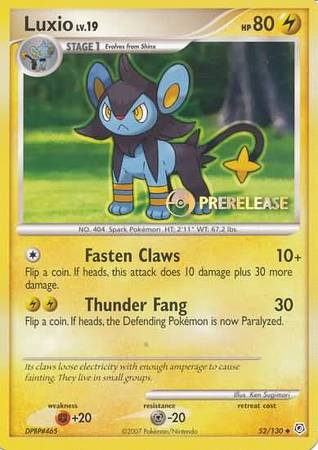 Luxio (52/130) (Prerelease Promo) [Nintendo: Black Star Promos] | Card Merchant Takapuna