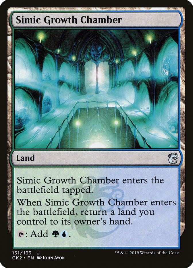 Simic Growth Chamber [Ravnica Allegiance Guild Kit] | Card Merchant Takapuna