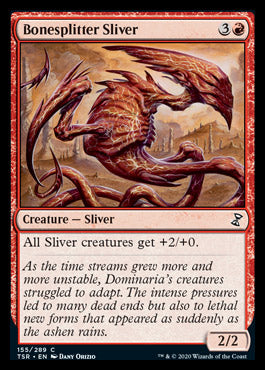 Bonesplitter Sliver [Time Spiral Remastered] | Card Merchant Takapuna