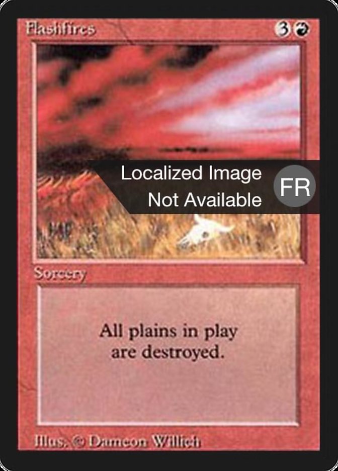 Flashfires [Foreign Black Border] | Card Merchant Takapuna