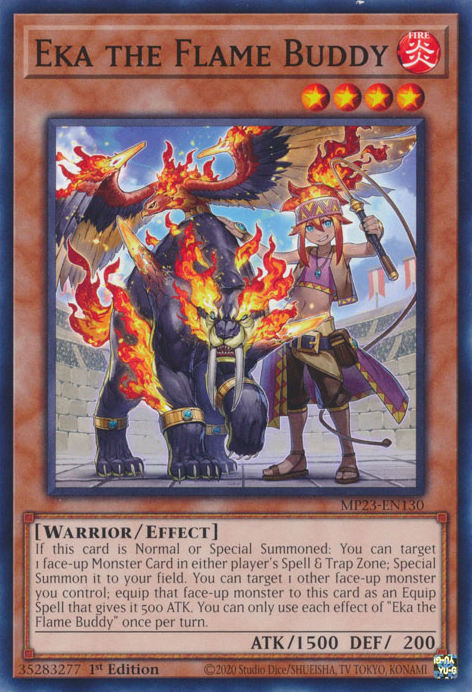 Eka the Flame Buddy [MP23-EN130] Common | Card Merchant Takapuna