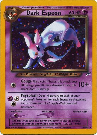 Dark Espeon (4/105) [Neo Destiny Unlimited] | Card Merchant Takapuna