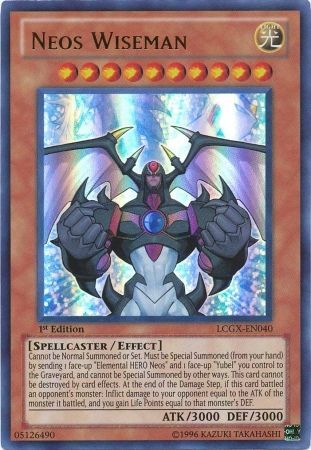 Neos Wiseman [LCGX-EN040] Ultra Rare | Card Merchant Takapuna