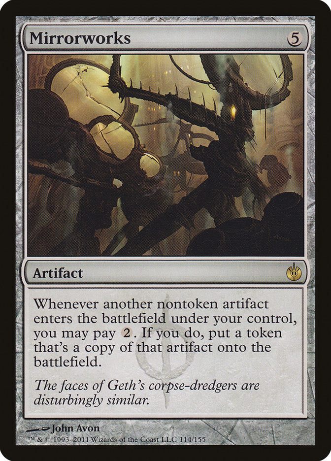 Mirrorworks [Mirrodin Besieged] | Card Merchant Takapuna