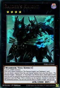 Raider's Knight [PHRA-EN040] Ultra Rare | Card Merchant Takapuna