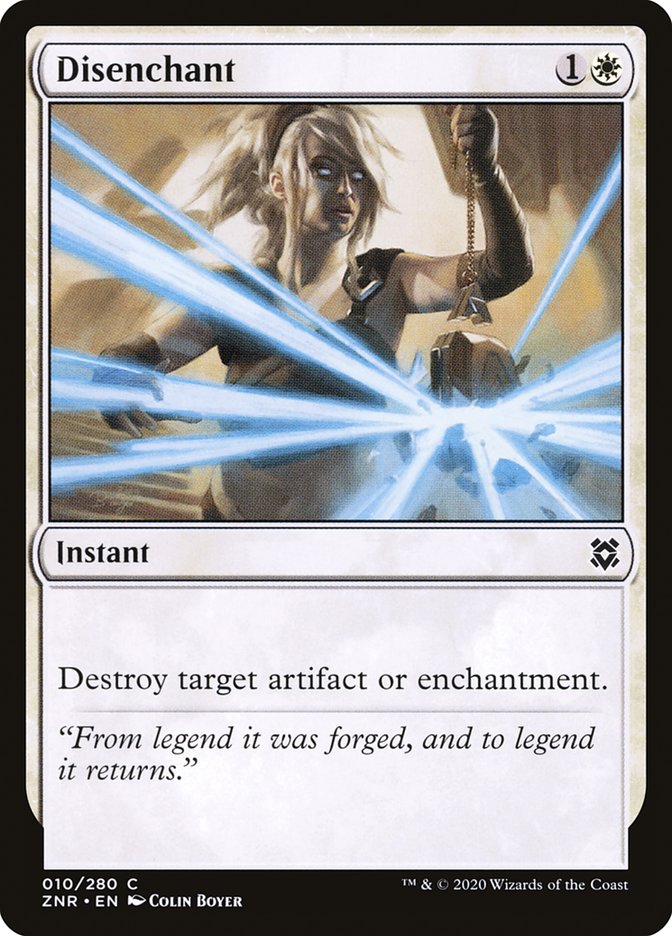 Disenchant [Zendikar Rising] | Card Merchant Takapuna