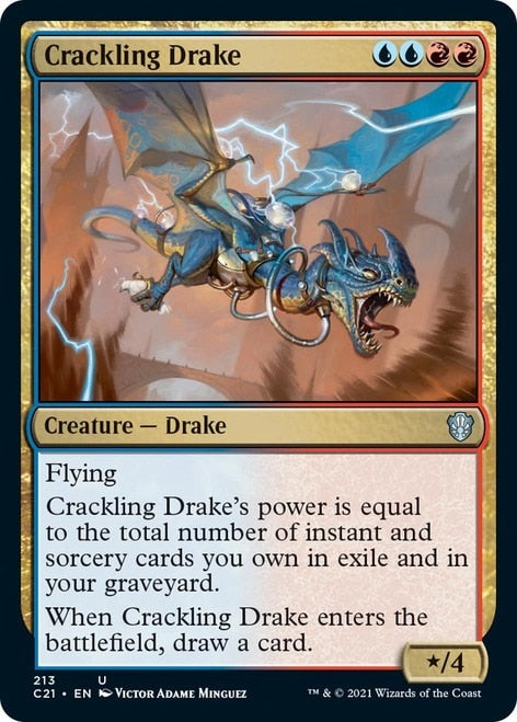 Crackling Drake [Commander 2021] | Card Merchant Takapuna